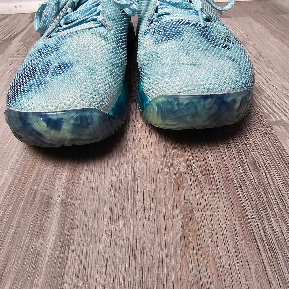 NOBULL Outwork SuperFabric Men 10 Women 11.5 Shoes Blue Tie Dye Artic Camo Gym - Picture 3 of 11